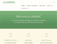 Tablet Screenshot of lawmac.org.au